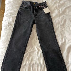 B Sides  High Slim Louis jeans in Stil Black. New with tags. Size 25.